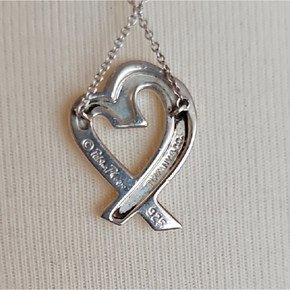 Tiffany & Co Large Loving Heart Necklace FULL INCLUSION - Picture 6 of 11